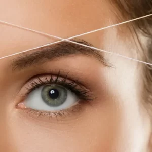 eyebrow threading